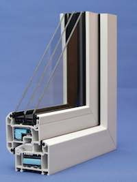 Veka 44mm triple glazed window & doors with foam insulation